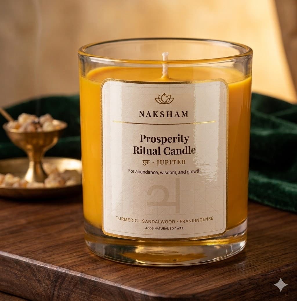 Naksham ritual candle